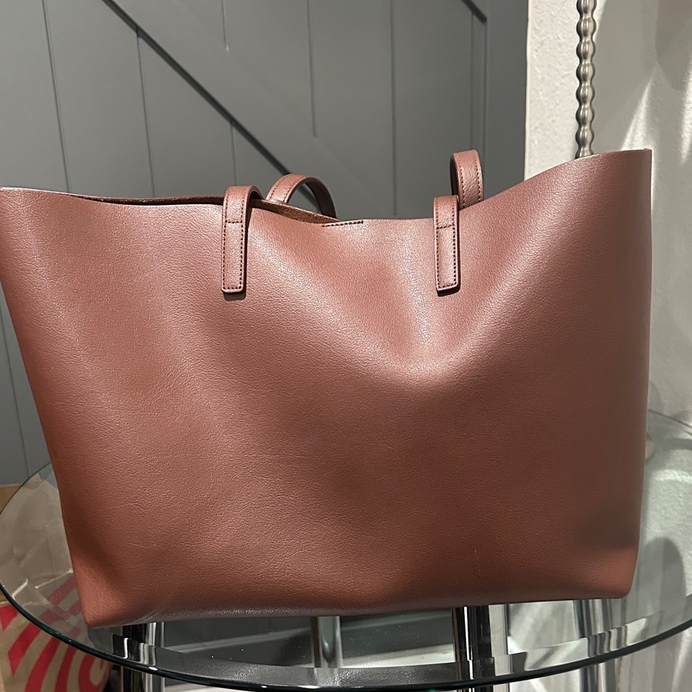 Yves Saint Laurent Chocolate Brown Tote - Picture 4 of 11